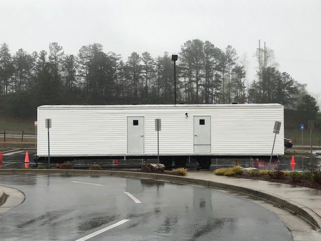 Piedmont Mountainside Hospital adds mobile unit to expand emergency department if needed